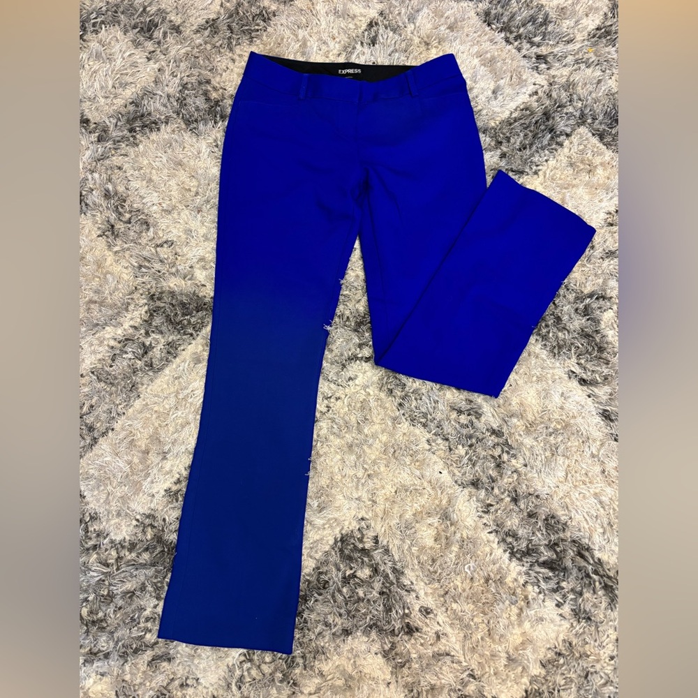 Express Royal Blue Boot Cut Pants